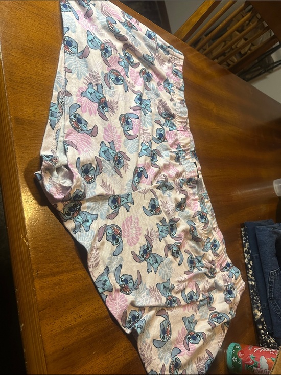 Disney Other - Disney Pink and Blue Stitch Lounge Shorts